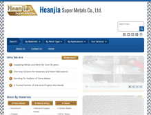 Tablet Screenshot of nickel-wiremesh.com